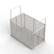 Anysizebasket Rectangular Wire Mesh Basket: 10Lx6Wx6H, 304 SS, 3/16 Rod Frame, Stacking Handles, Mesh: 4 x .063 TMT-100060060-A04S - alternate 1